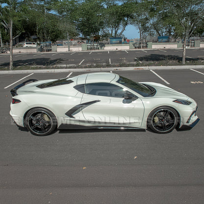 Chevrolet Corvette C8 DRY CARBON FIBER 5VM Side Skirts image 28