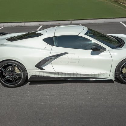 Chevrolet Corvette C8 DRY CARBON FIBER 5VM Side Skirts image 29