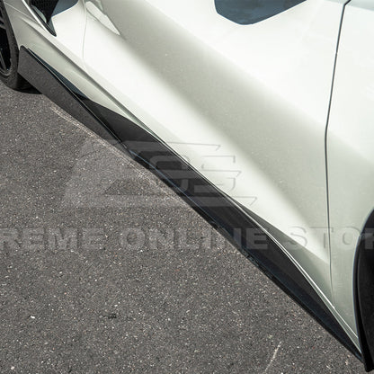 Chevrolet Corvette C8 DRY CARBON FIBER 5VM Side Skirts image 37