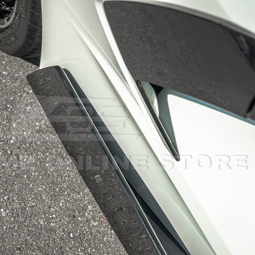 Chevrolet Corvette C8 DRY CARBON FIBER 5VM Side Skirts image 36