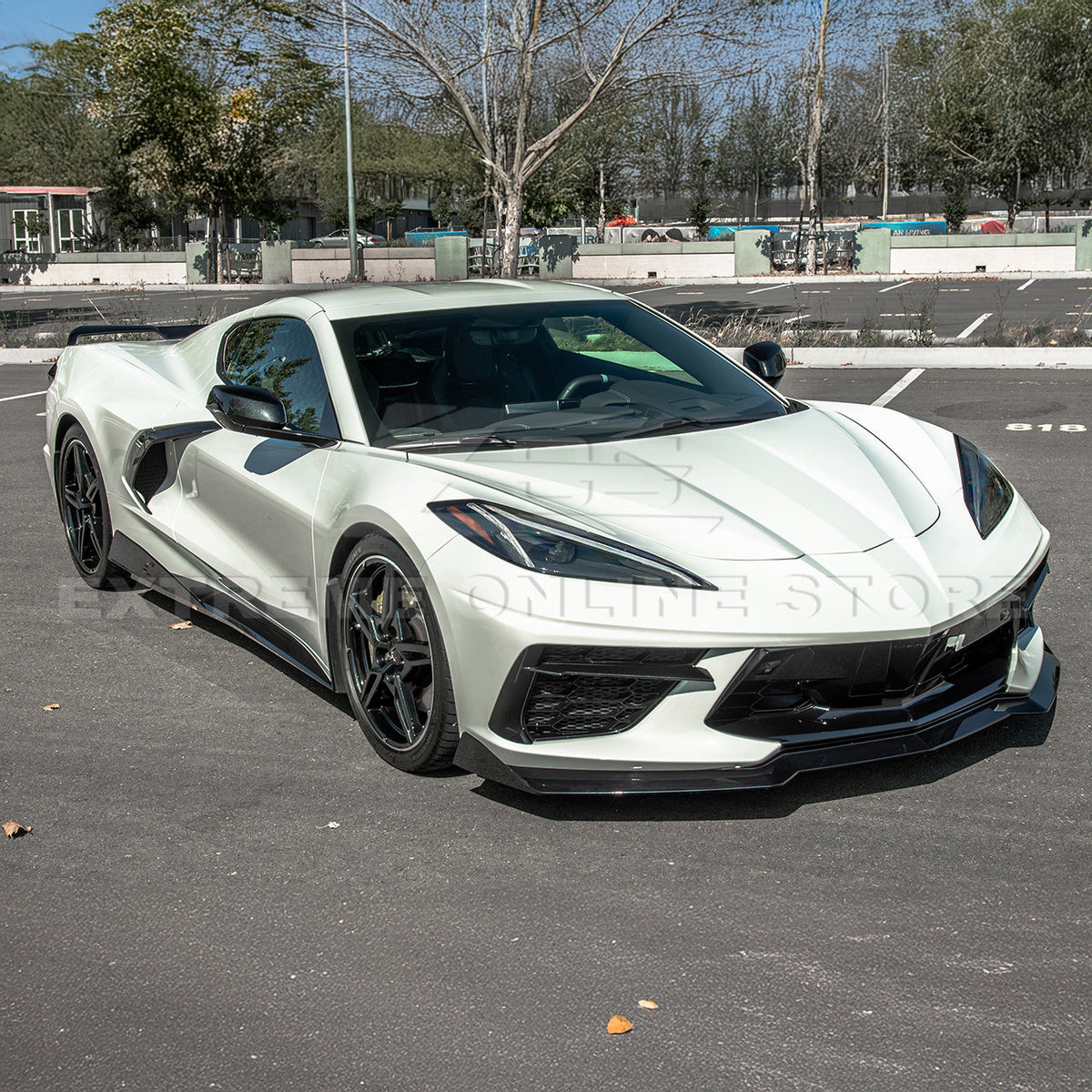 Chevrolet Corvette C8 DRY CARBON FIBER 5VM Side Skirts image 26