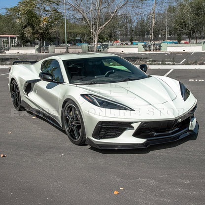 Chevrolet Corvette C8 DRY CARBON FIBER 5VM Side Skirts image 26