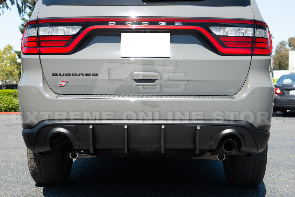 2014-Up Dodge Durango Rear Bumper Dual Tips Diffuser image 13
