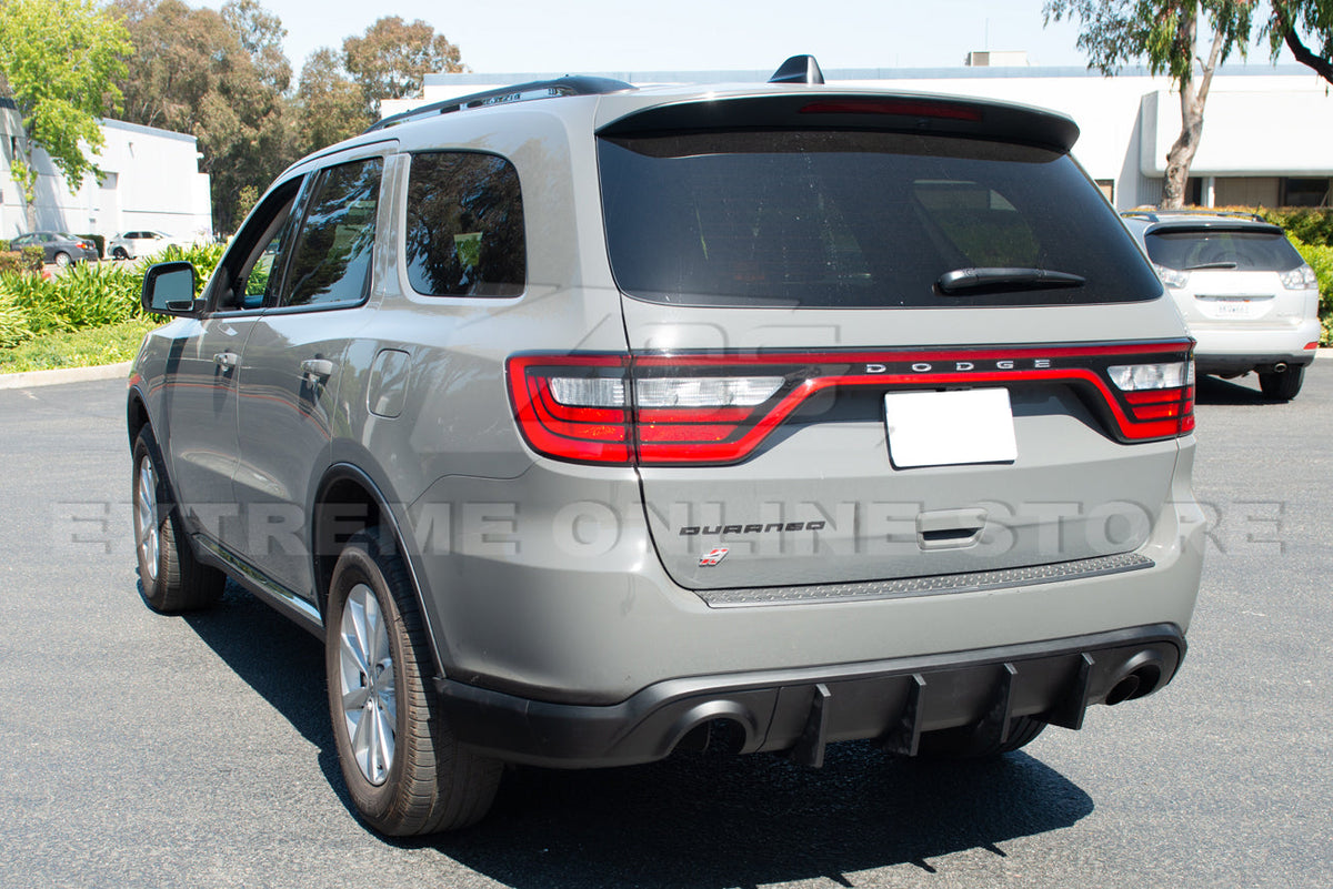 2014-Up Dodge Durango Rear Bumper Dual Tips Diffuser image 9