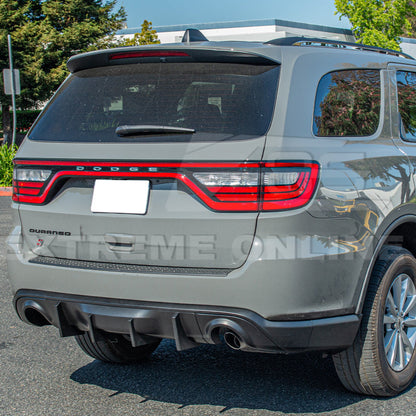 2014-Up Dodge Durango Track Package Rear Dual Tips Diffuser image 6