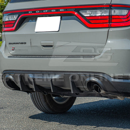 2014-Up Dodge Durango Track Package Rear Dual Tips Diffuser image 7