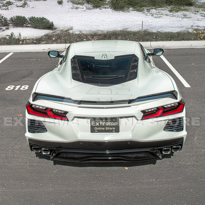 Z51 Wickerbill Package Corvette C8 Stingray Rear Trunk Spoiler image 18