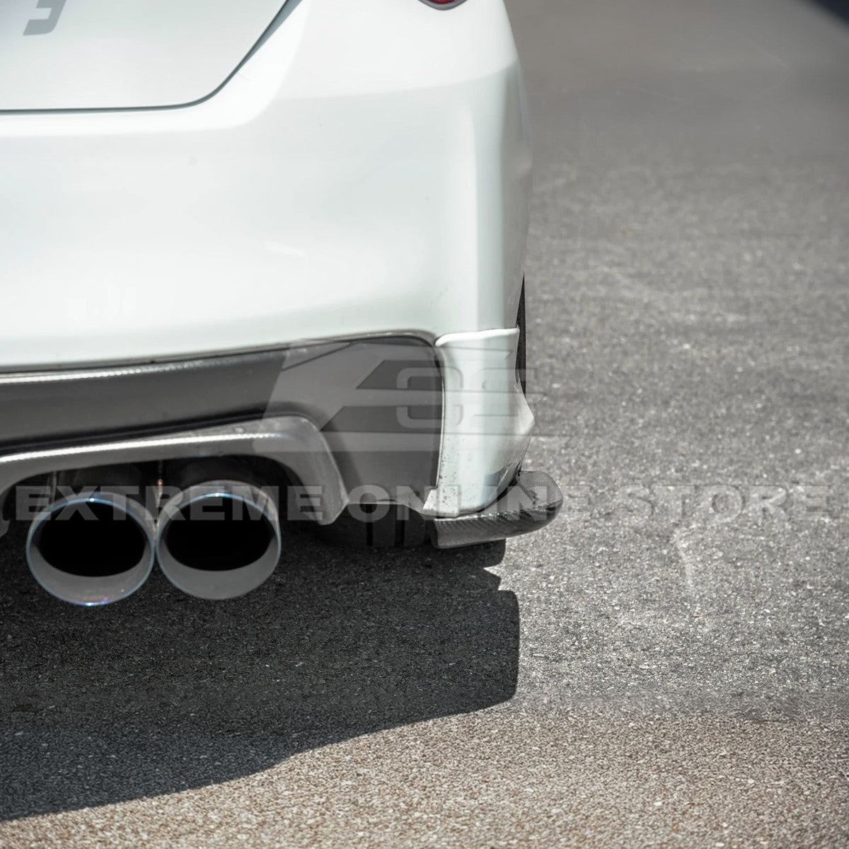 2015-21 Subaru WRX / STi CS Style Rear Apron Lip image 5