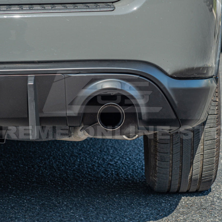 2014-Up Dodge Durango Track Package Rear Dual Tips Diffuser image 9