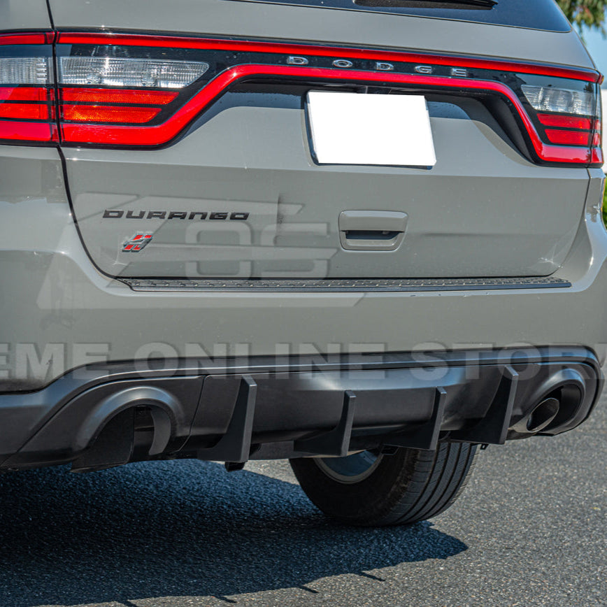 2014-Up Dodge Durango Track Package Rear Dual Tips Diffuser image 4