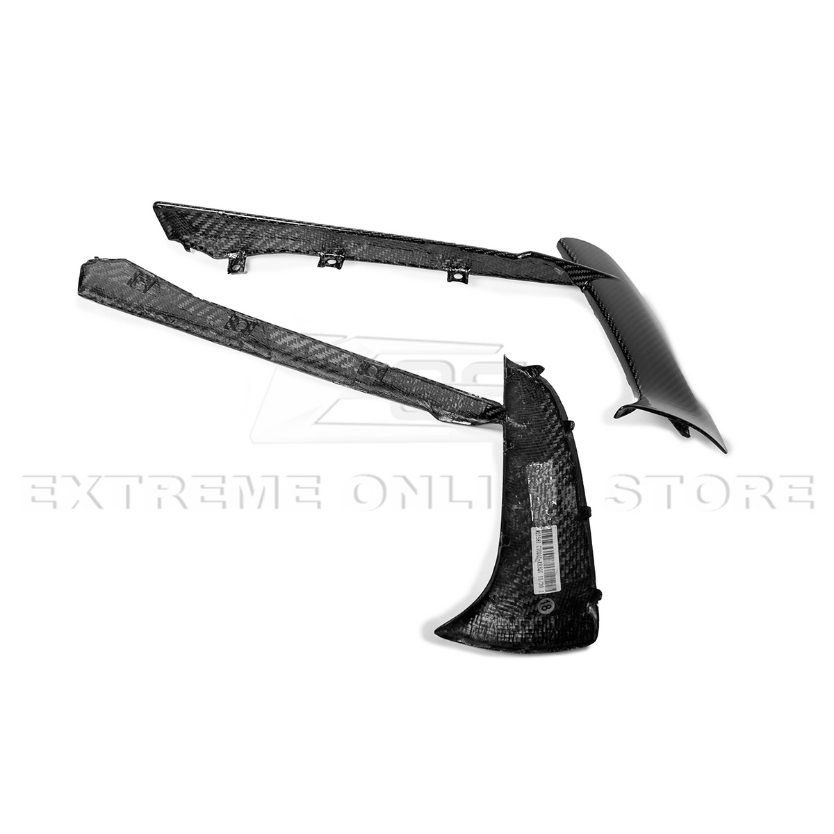 Chevrolet Corvette C8 DRY CARBON FIBER Front Grille Insert image 14