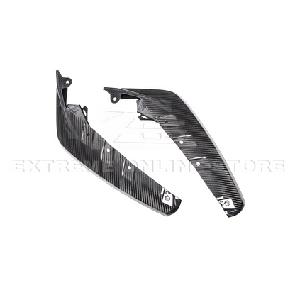 21-Up BMW G82 G83 M4 Carbon Fiber Extended Front Side Splitter image 14