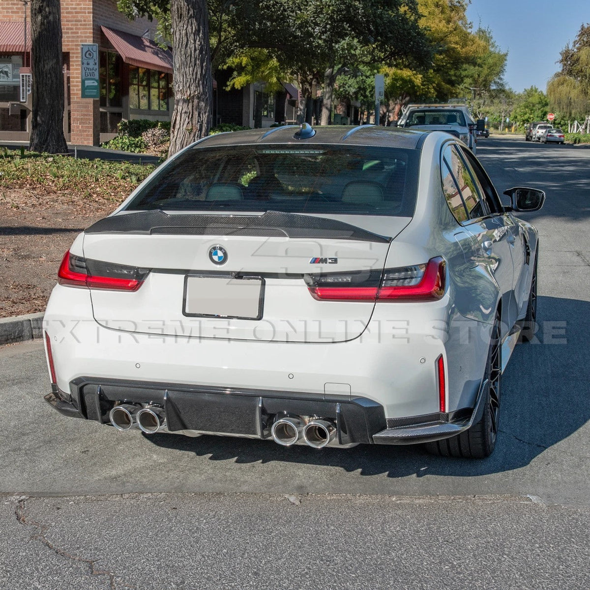 2021-Up BMW G80 M3 M-Performance Rear Lip Fits Apron Splitter image 3