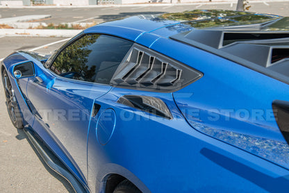 Corvette C7 Side & Rear Window Louver Cover image 5