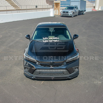 2022-Up Honda Civic Sedan JDM Si Style Front Bumper Grille Cover image 4