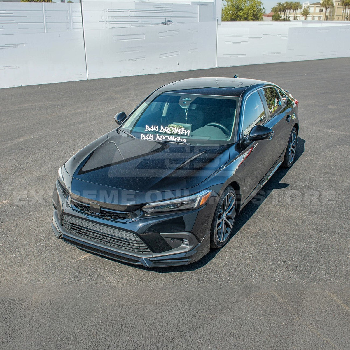 2022-Up Honda Civic Sedan JDM Si Style Front Bumper Grille Cover image 5