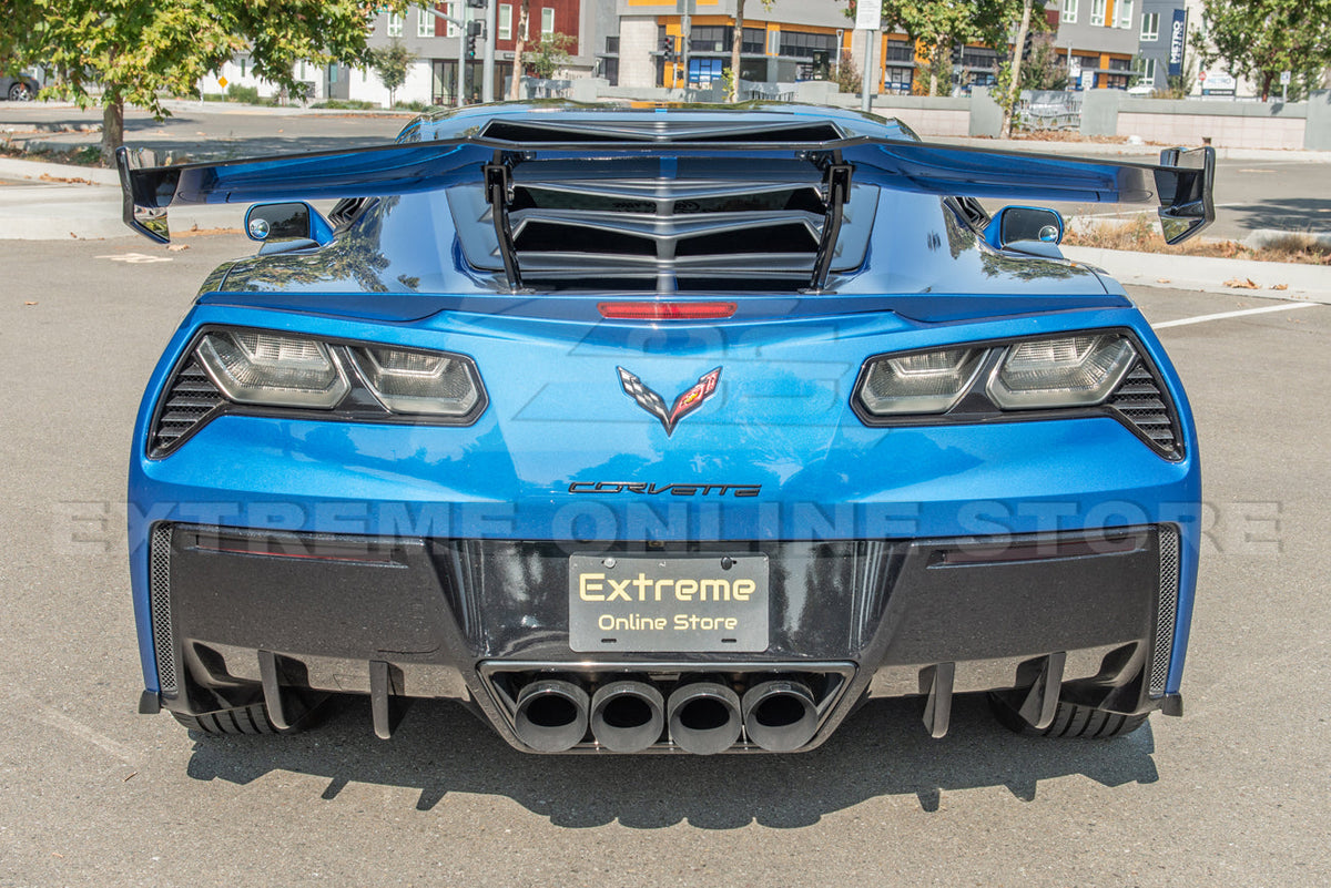Corvette C7 Coupe Rear Window Louver Cover image 18