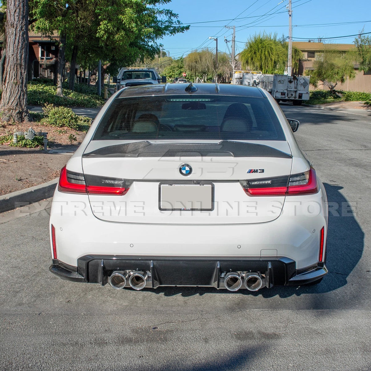 2021-Up BMW G80 M3 Rear Lip Fits Apron Splitter image 3