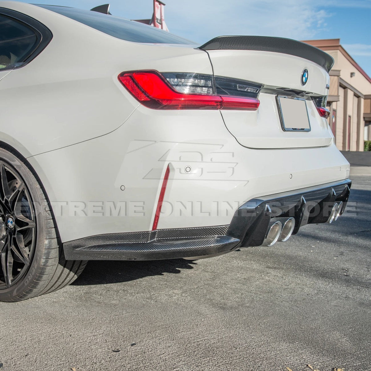 2021-Up BMW G80 M3 Rear Lip Fits Apron Splitter image 4