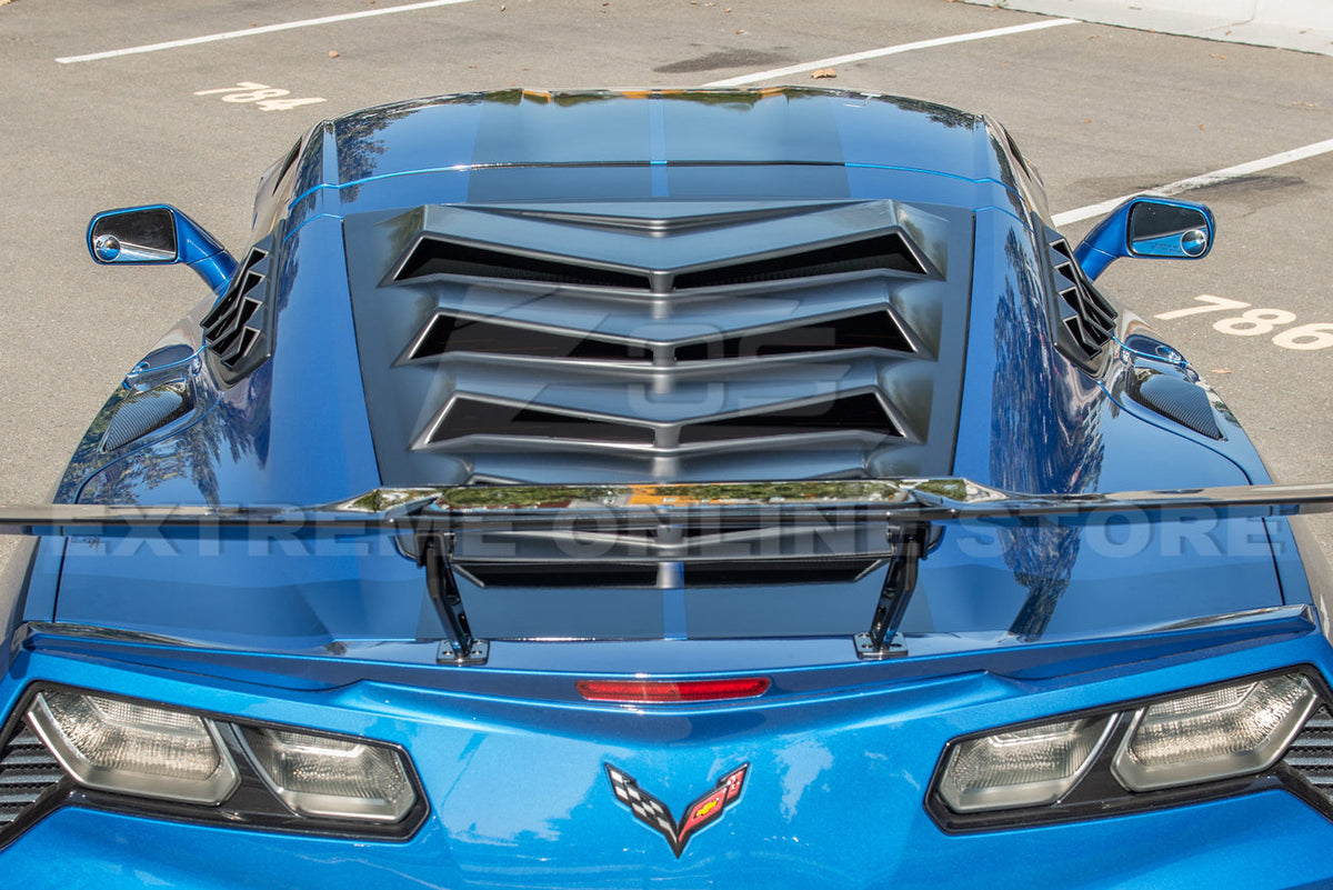 Corvette C7 Coupe Rear Window Louver Cover image 15