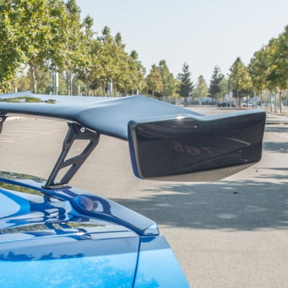 Corvette C7 ZR1 ZTK Conversion DRY CARBON FIBER Rear Spoiler Winglet image 10