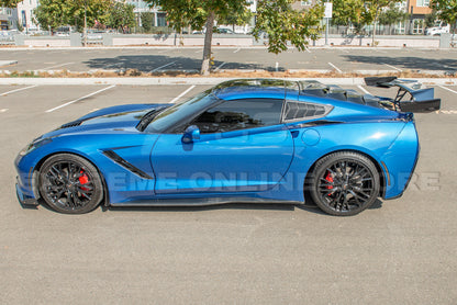 Corvette C7 Track Package Side Quarter Window Louver image 6
