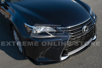2016-20 Lexus GS-Series Carbon Fiber Front Bumper Lip Splitter image 9