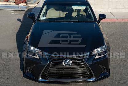 2016-20 Lexus GS-Series Carbon Fiber Front Bumper Lip Splitter image 4