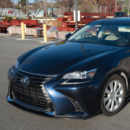 2016-20 Lexus GS-Series Carbon Fiber Front Bumper Lip Splitter image 2