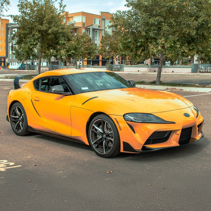2020-Up Toyota Supra Front Side Hood Duct Cover image 1