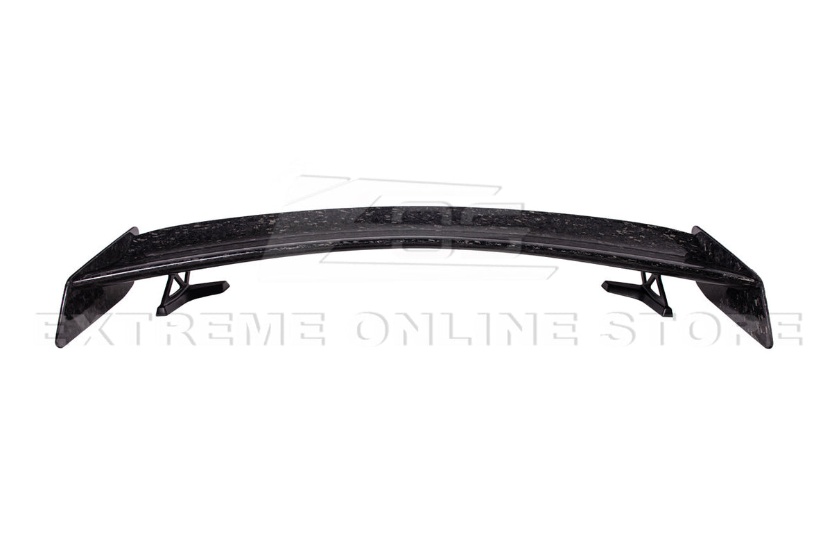 2015-23 Ford Mustang GT500 Track Pack Style DRY CARBON FIBER Rear Spoiler High Wing image 35