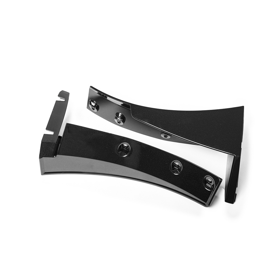 Corvette C7 Stage 3 DRY CARBON FIBER Front Splitter Wickerbill Extension Winglets image 1