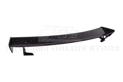 2015-23 Ford Mustang GT500 Track Pack Style DRY CARBON FIBER Rear Spoiler High Wing image 37