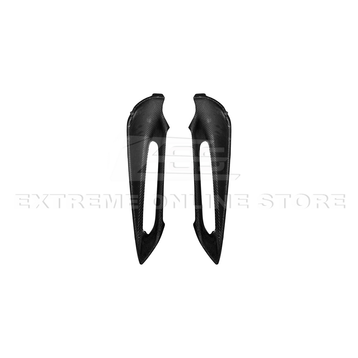 Corvette C8 DRY CARBON FIBER Window Switch Trim & Pillar Panel Cover image 35