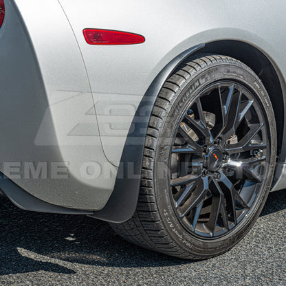 Chevrolet Corvette C6 Base Rear Splash Guards Mud Flaps image 4
