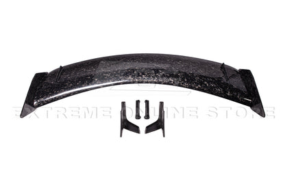 2015-23 Ford Mustang GT500 Track Pack Style DRY CARBON FIBER Rear Spoiler High Wing image 36