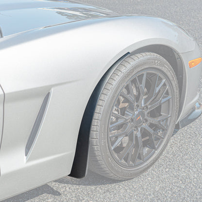 Chevrolet Corvette C6 Base Front Guards Mud Flaps image 4