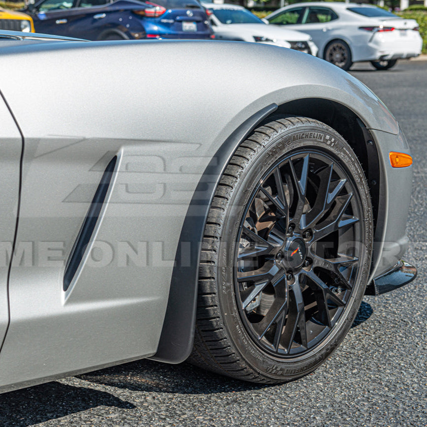 Chevrolet Corvette C6 Base Front Guards Mud Flaps image 5
