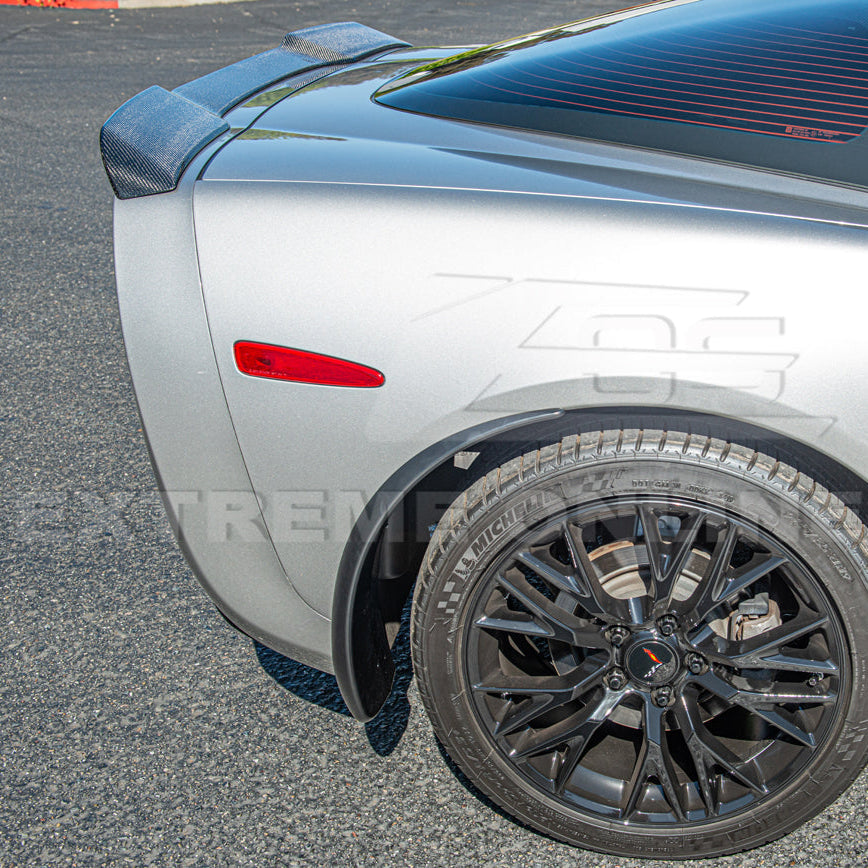 Chevrolet Corvette C6 Base Rear Splash Guards Mud Flaps image 6