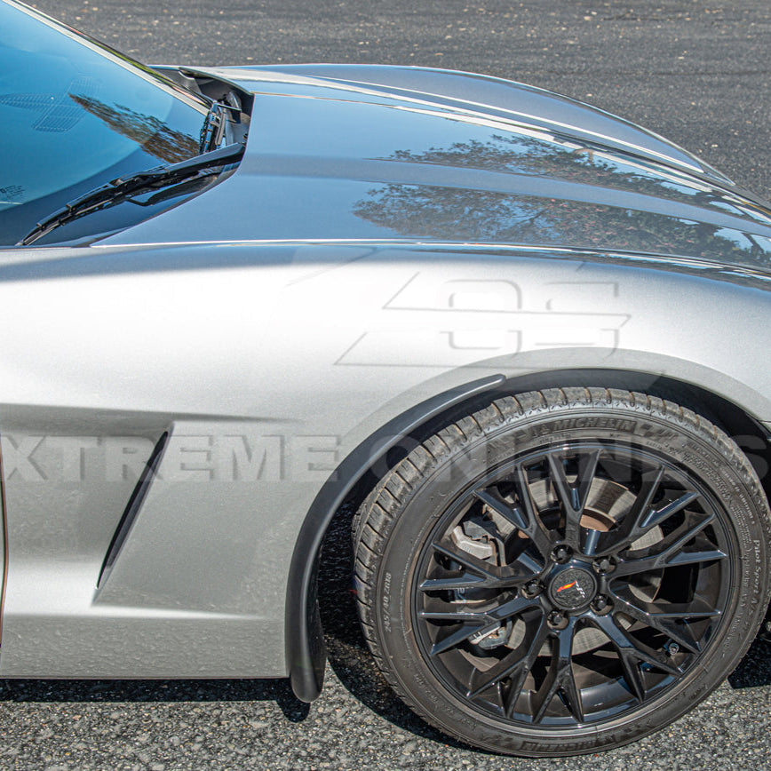 Chevrolet Corvette C6 Base Front Guards Mud Flaps image 7