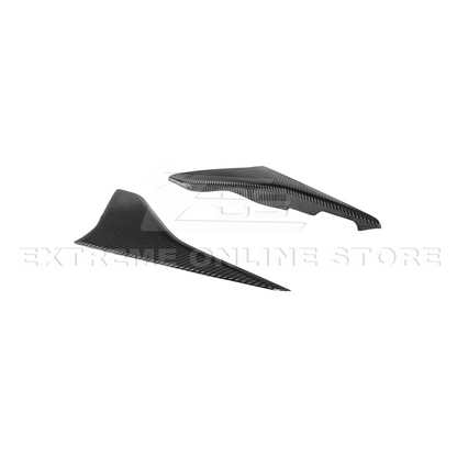 Corvette C8 DRY CARBON FIBER Window Switch Trim & Pillar Panel Cover image 28