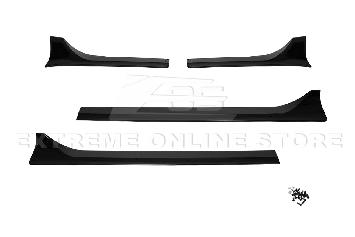 2020-24 Tesla Model Y Front Splitter Lip & Side Skirt image 13