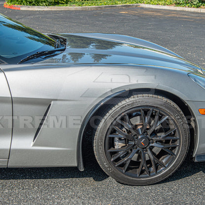Chevrolet Corvette C6 Base Front Guards Mud Flaps image 16