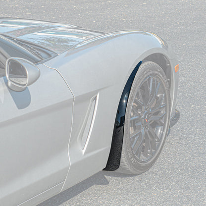 Chevrolet Corvette C6 Base Front Guards Mud Flaps image 13
