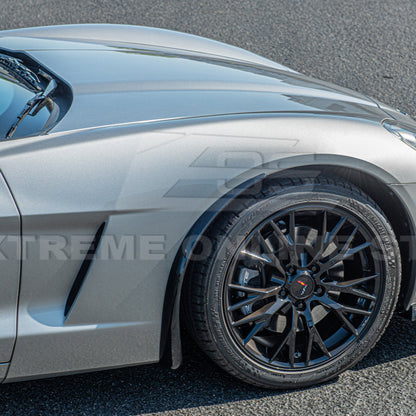 Chevrolet Corvette C6 Base Front Guards Mud Flaps image 15