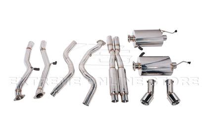 2016-PRESENT CHEVROLET CAMARO V8 COUPE DUAL TIPS CAT BACK EXHAUST image 9