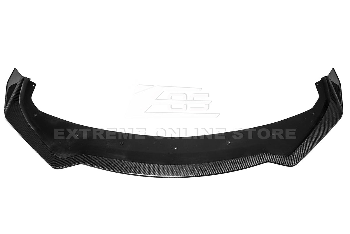 2014-17 Infiniti Q50 Sport Carbon Fiber Front Bumper Lip Splitter image 4