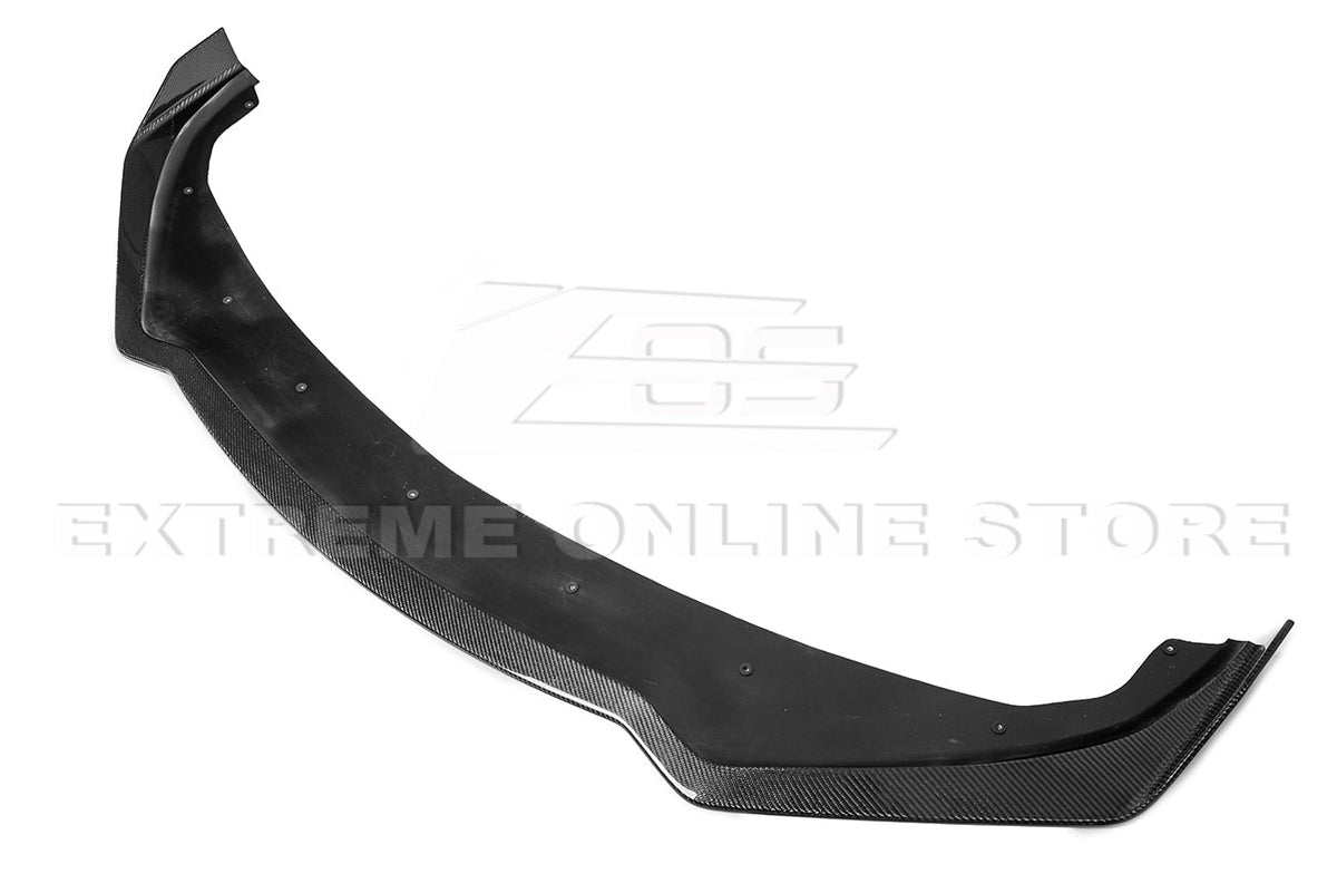 2014-17 Infiniti Q50 Sport Carbon Fiber Front Bumper Lip Splitter image 5