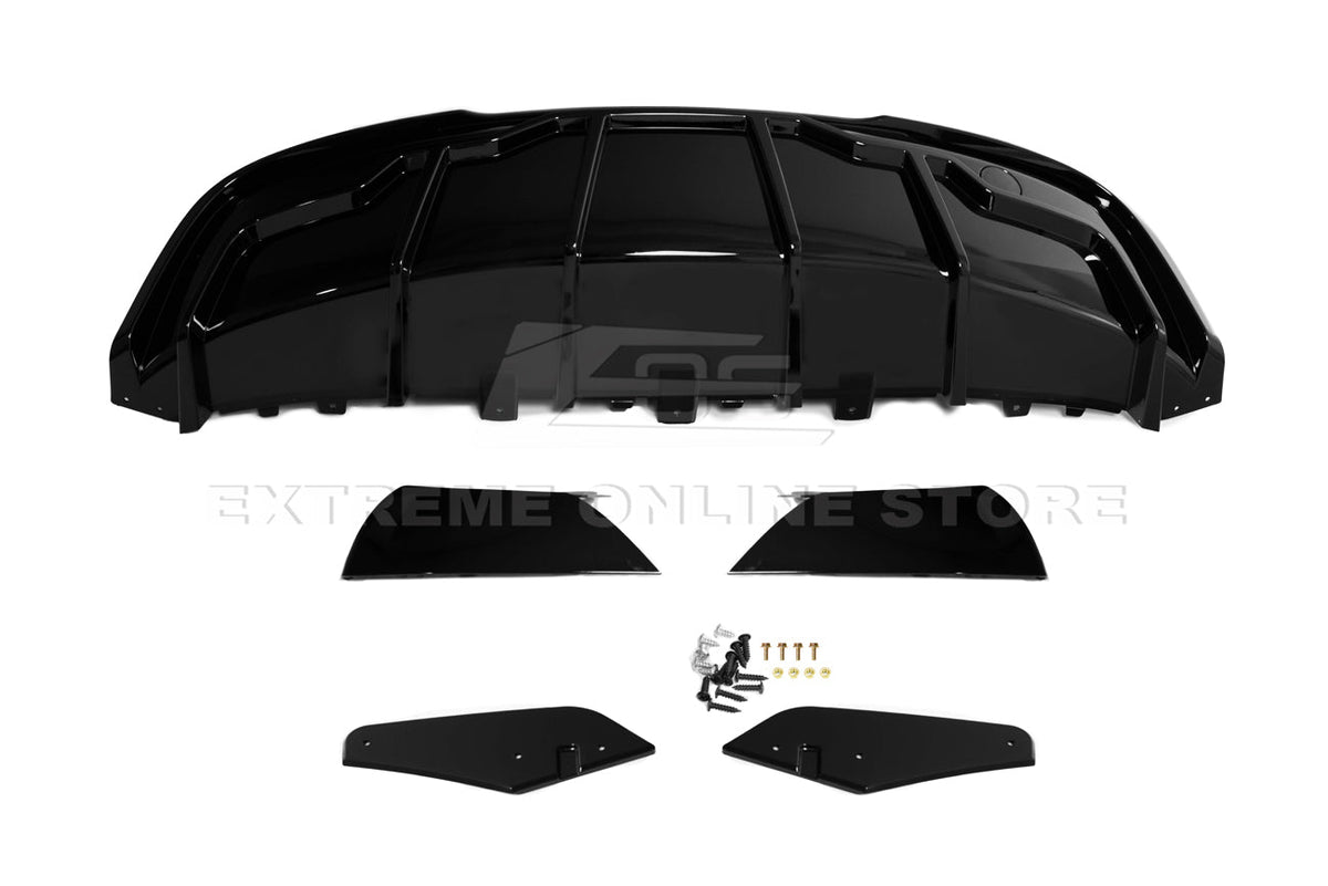 2020-24 Tesla Model Y Performance Rear Bumper Diffuser image 18