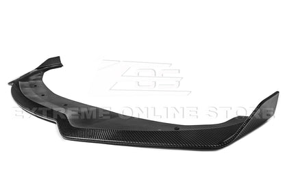 2014-17 Infiniti Q50 Sport Carbon Fiber Front Bumper Lip Splitter image 3